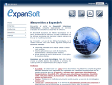 Tablet Screenshot of expansoft.es